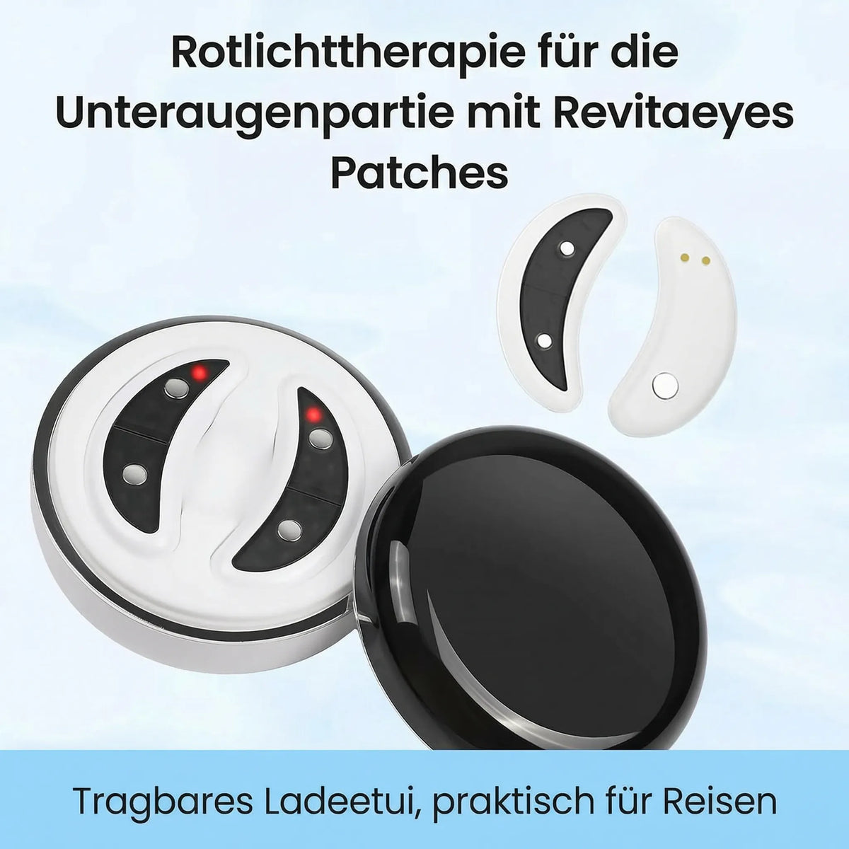 Rotlicht-Augenpflegegerät für Damen gegen Augenringe | Mikrostrom-Technologie | Sanfte tägliche Pflege für zuhause 6