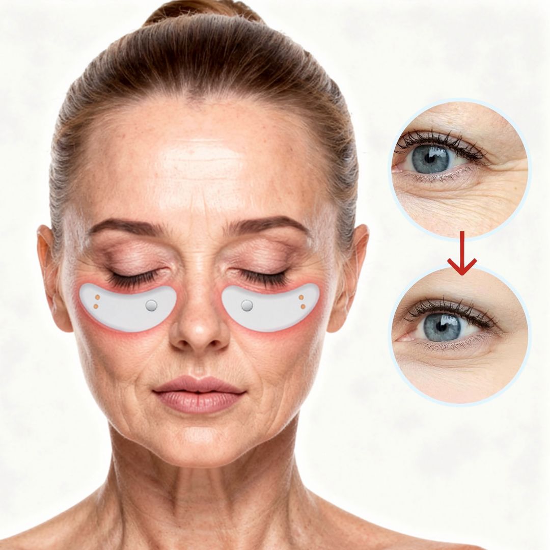 Rotlicht-Augenpflegegerät für Damen gegen Augenringe | Mikrostrom-Technologie | Sanfte tägliche Pflege für zuhause 1