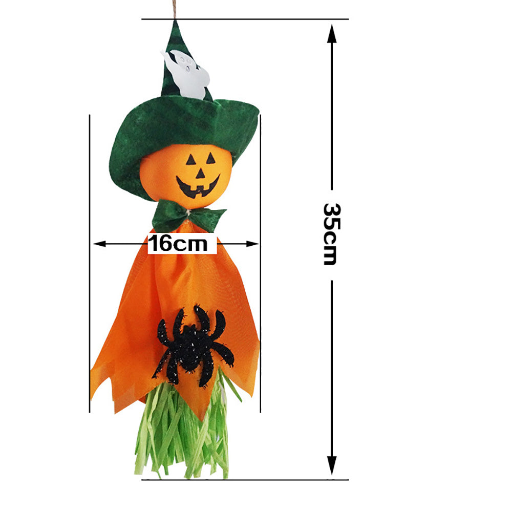 Halloween Geisterpuppe Anhänger | Deko für Haunted House, Kindergarten & Wohnzimmer | Leicht, hängbar an Wand, Decke oder Tür