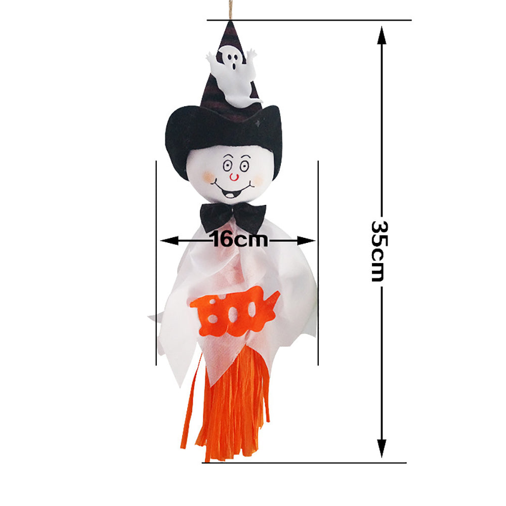 Halloween Geisterpuppe Anhänger | Deko für Haunted House, Kindergarten & Wohnzimmer | Leicht, hängbar an Wand, Decke oder Tür