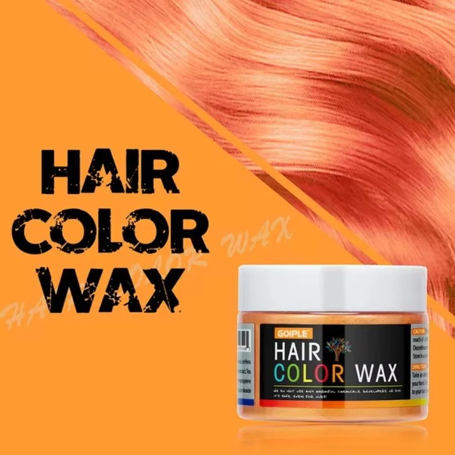Farbwachs Temporär für Haare, Augenbrauen & Bart | Sofort auswaschbar mit Wasser | Ideal für Halloween, Kostüme und Partys