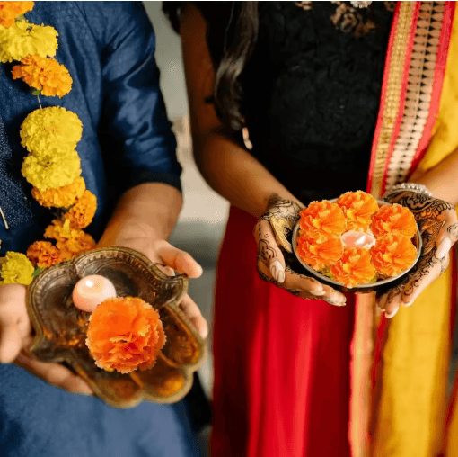 Künstliche Ringelblumen Girlande Diwali Halloween | Wiederverwendbares Material, Leicht Aufzuhängen | Für Innenbereich & DIY 16