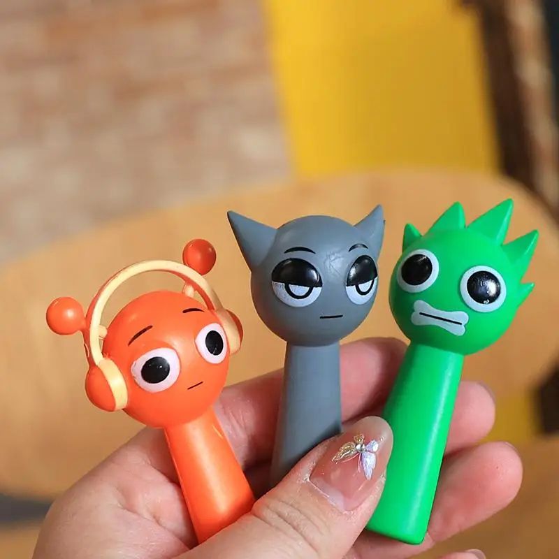 Sammelfiguren-Set PVC | 24 Mini-Cartoon-Figuren für Fans und Sammler | Ideal als Deko, Kuchen-Deko, Party und Geschenk 3