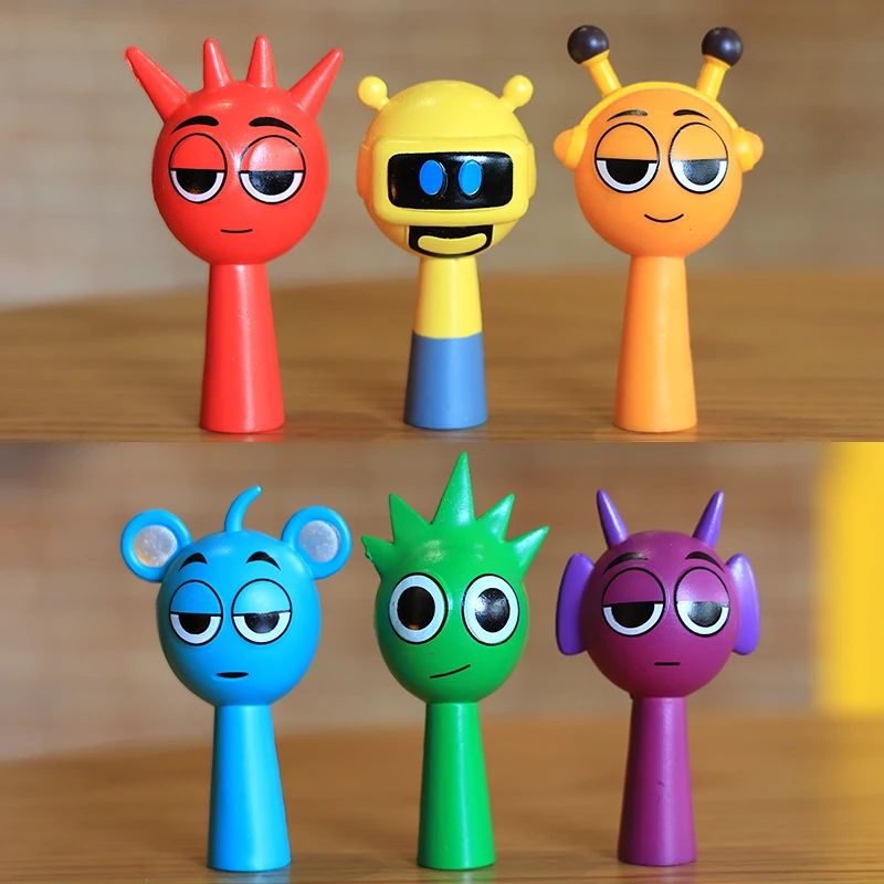 Sammelfiguren-Set PVC | 24 Mini-Cartoon-Figuren für Fans und Sammler | Ideal als Deko, Kuchen-Deko, Party und Geschenk 4