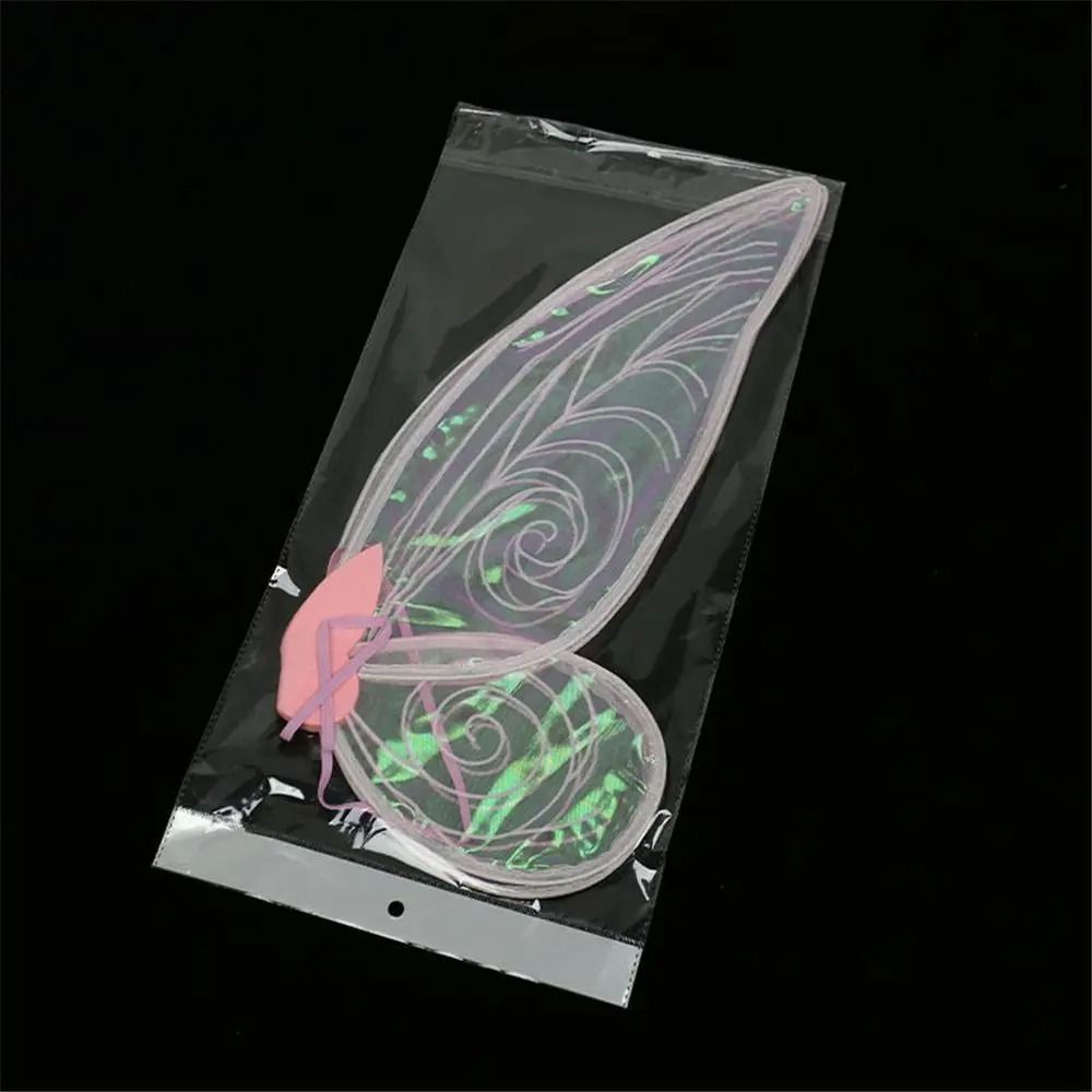 Schmetterling Feenflügel Kostüm Damen | Glitzernde Organza Flügel mit Drahtrahmen | Elastische Trägergurte für Cosplay & Halloween