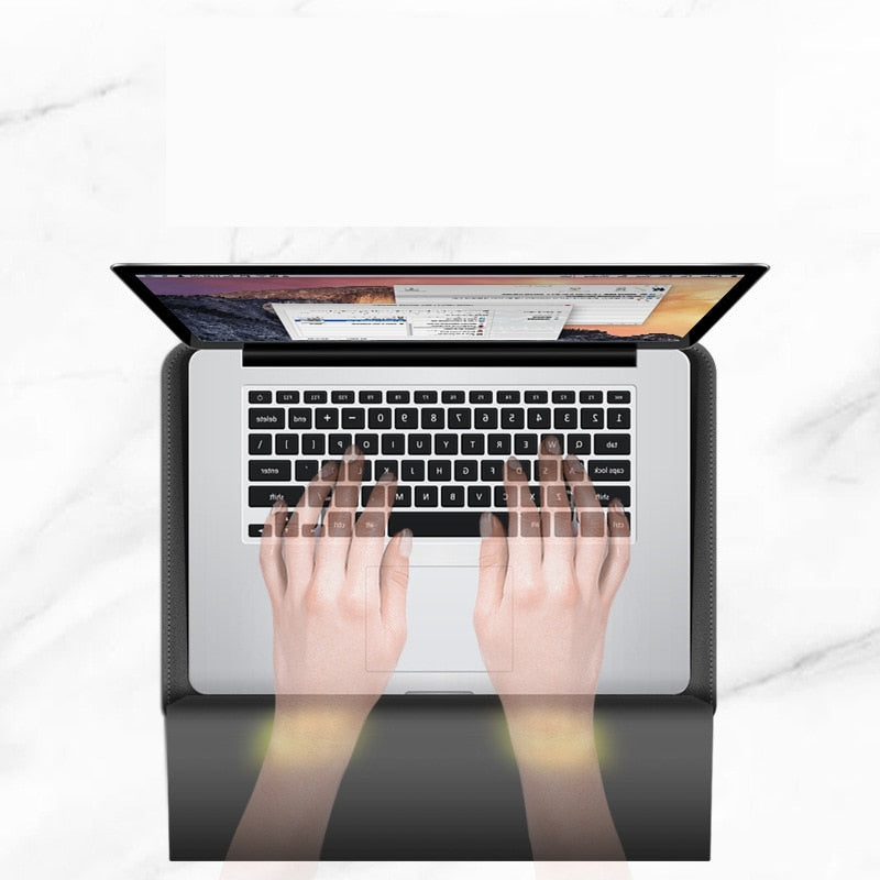 Laptoptasche mit Laptopständer | Richtet Ergonomisch Auf | mit Zubehörtasche & Kabelbindern | FoldStand