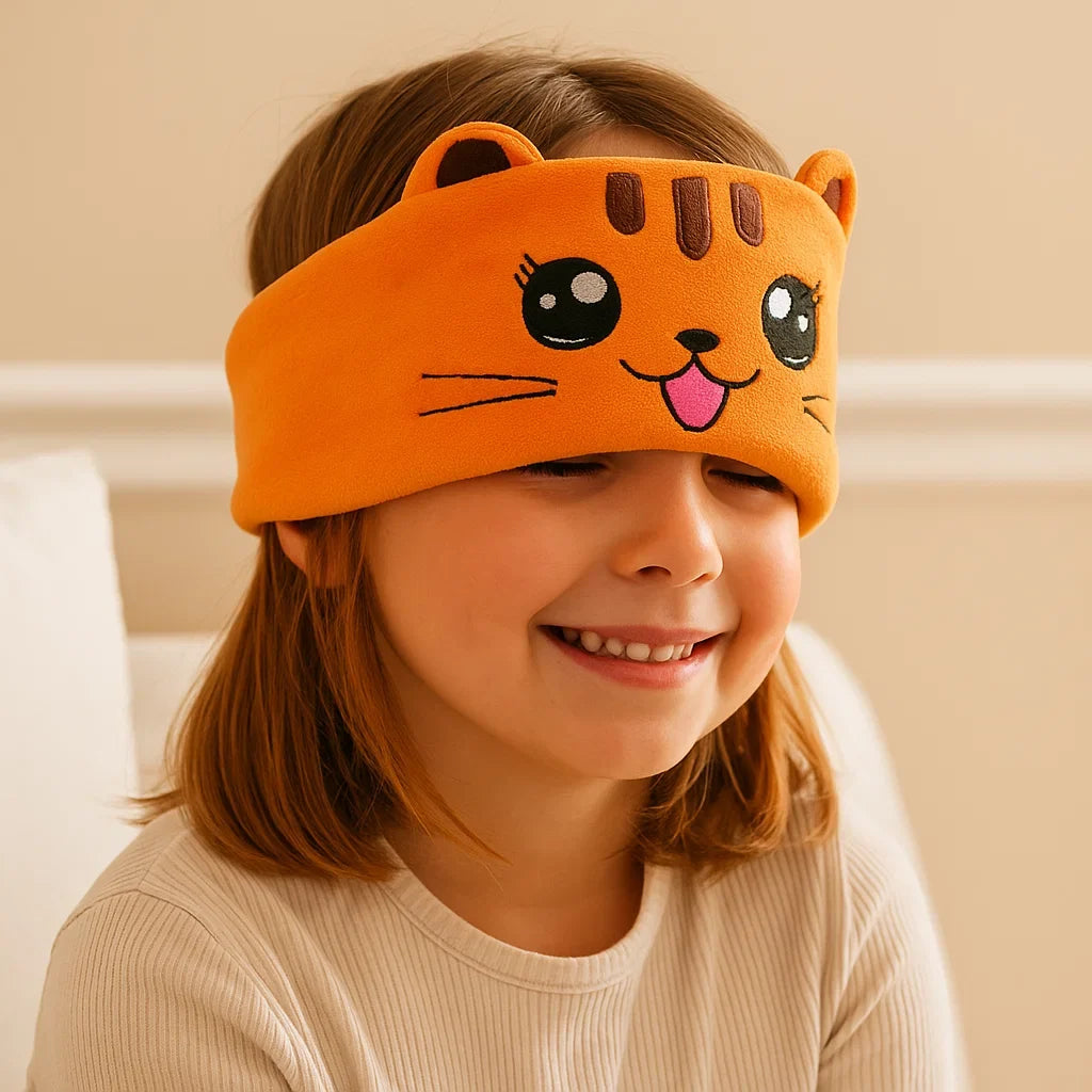 Kopfhörer Schlafmaske Kinder Unisex | Kabelloser Hörgenuss & Erholsamer Schlaf 4