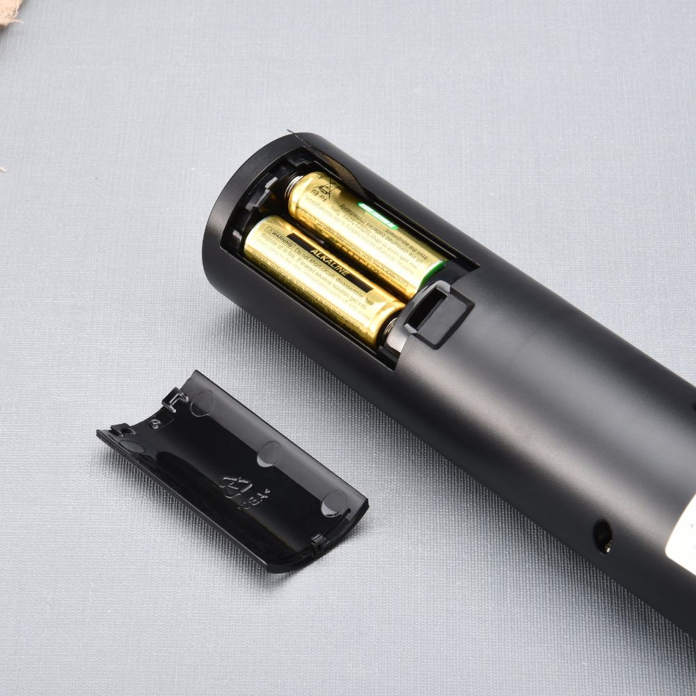 Elektrischer Weinöffner Set mit LED-Beleuchtung | Folienschneider & Bierflaschenöffner | Öffnet bis zu 100 Flaschen 12
