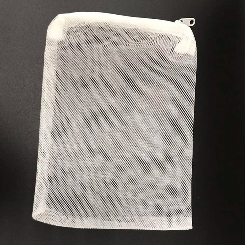 Filtermedienbeutel Nylon 10er Set | Für Bio-Kugeln, Aktivkohle & Ammoniak | Waschbar, wiederverwendbar für Aquarium & Teich 3