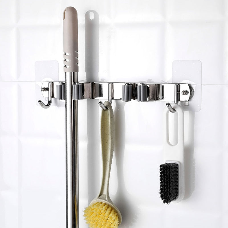 Schwerlast Klebehaken ohne Bohren, 10 Stück | Bis 6 kg Tragkraft pro Haken | Rückstandslos ablösbar, ohne Löcher in der Wand 1