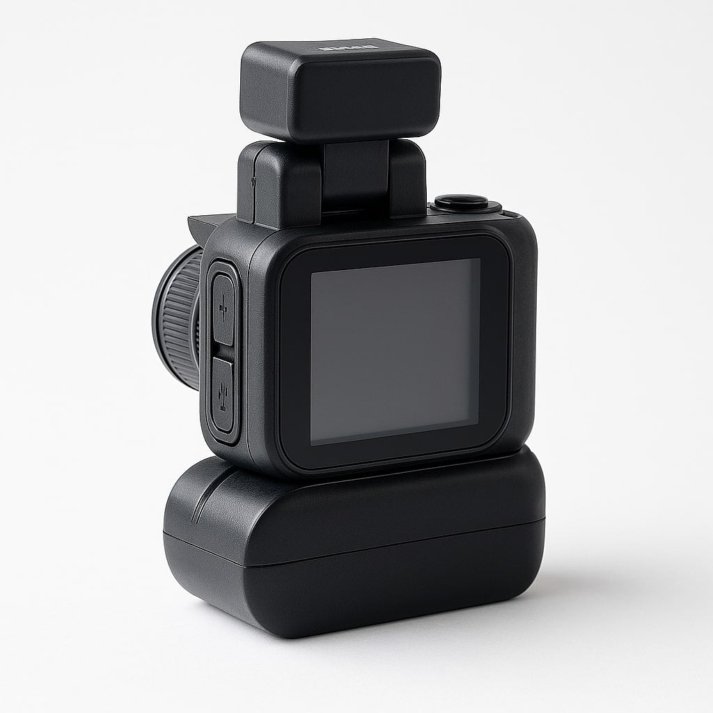 Mini Digitalkamera im Retro-Design | 1080p HD Auflösung mit Farbdisplay | Bis zu 600 Minuten Akkulaufzeit und USB-Aufladung 9