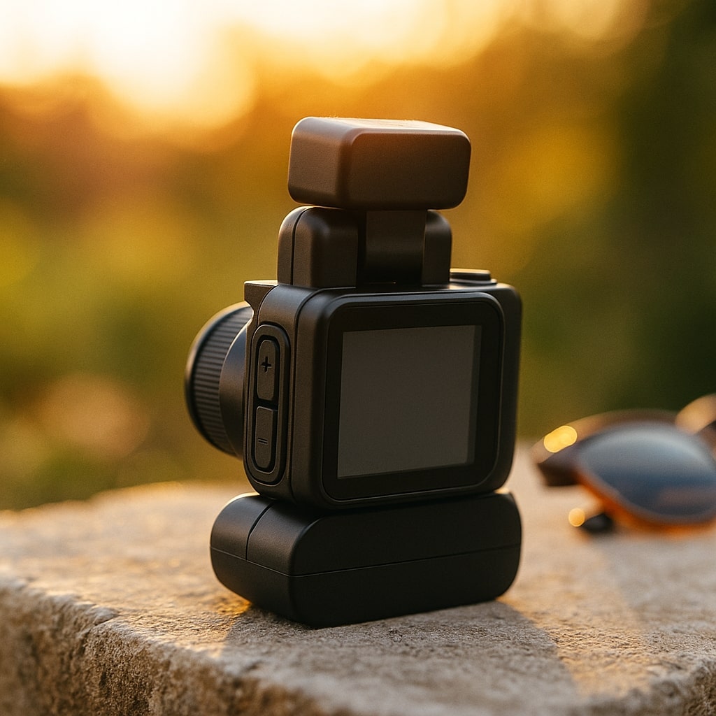 Mini Digitalkamera im Retro-Design | 1080p HD Auflösung mit Farbdisplay | Bis zu 600 Minuten Akkulaufzeit und USB-Aufladung 5