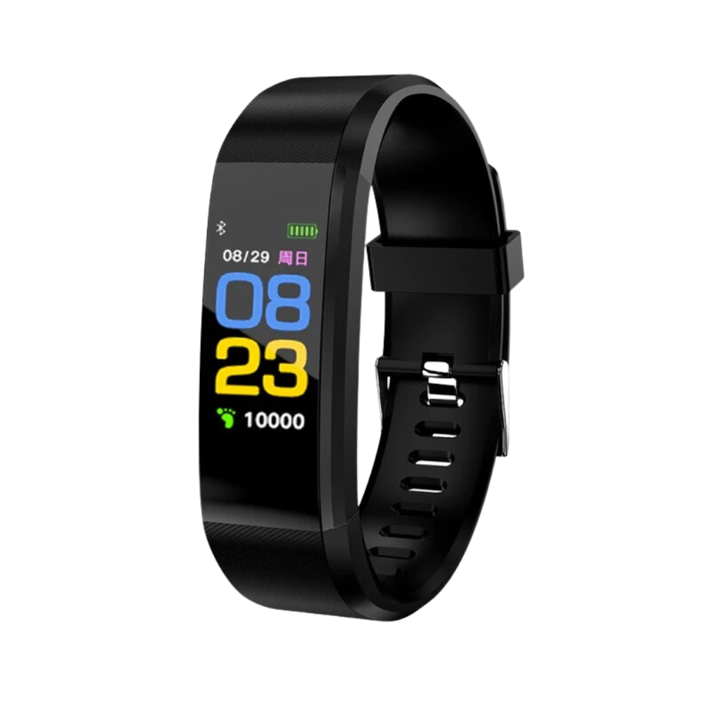 Fitness Smartwatch mit Aktivitätstracker | Herzfrequenz, Blutdruck, Schlafanalyse | USB-Akku, 0,96-Zoll-Display, 5 Farben 11