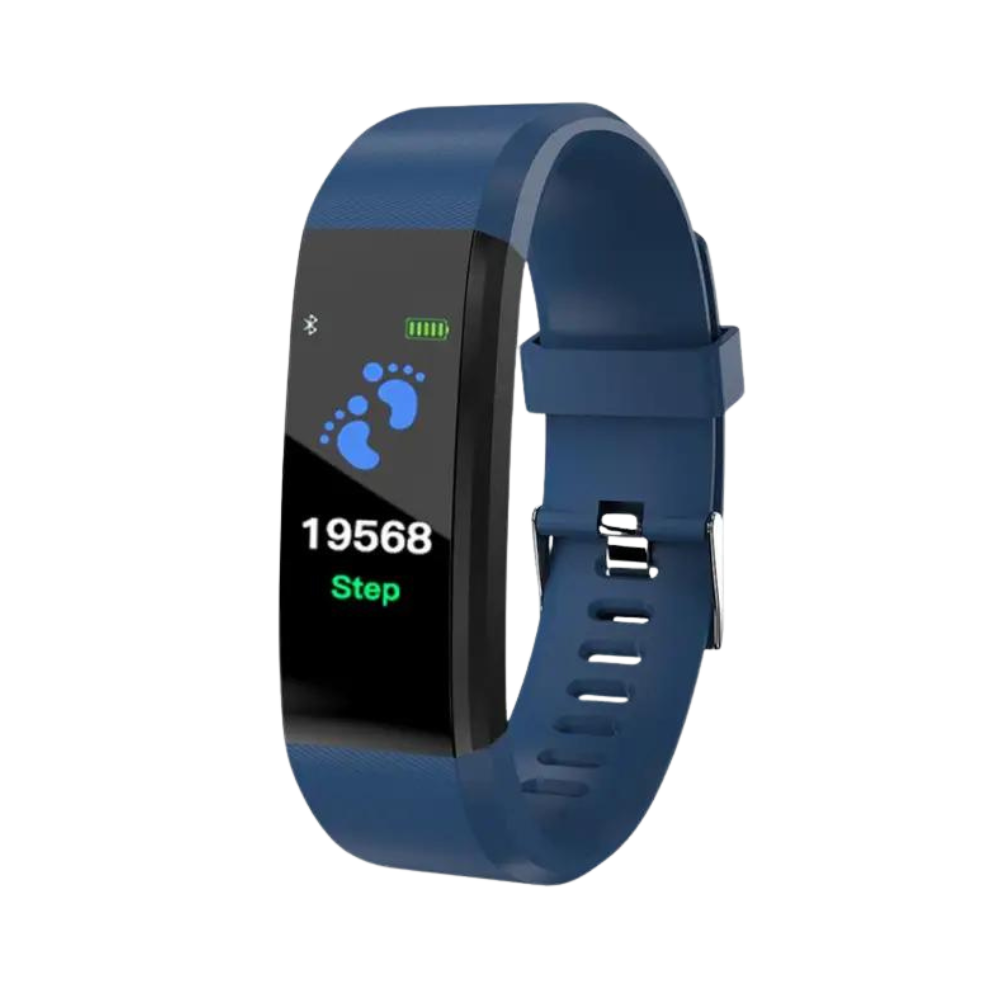 Fitness Smartwatch mit Aktivitätstracker | Herzfrequenz, Blutdruck, Schlafanalyse | USB-Akku, 0,96-Zoll-Display, 5 Farben 10