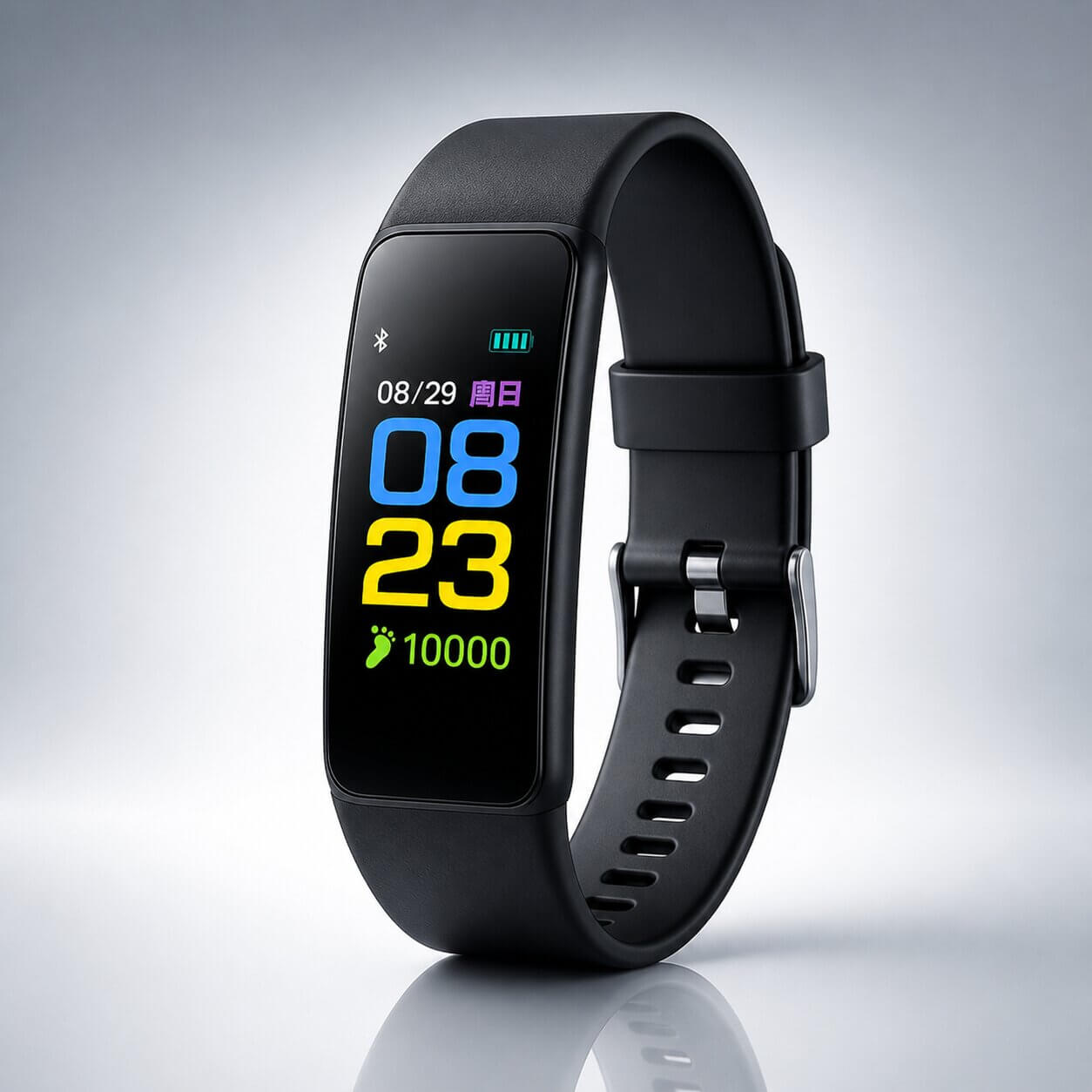 Chytré hodinky pro seniory | S velkým displejem | Fitness tracker se zobrazením kroků a tepu | VitaBand