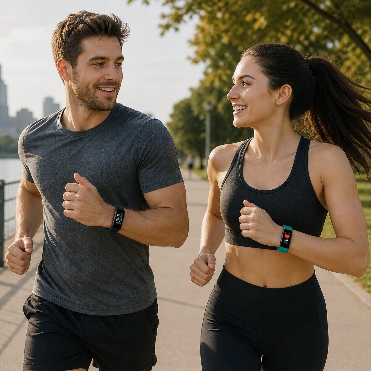 Chytré hodinky pro seniory | S velkým displejem | Fitness tracker se zobrazením kroků a tepu | VitaBand