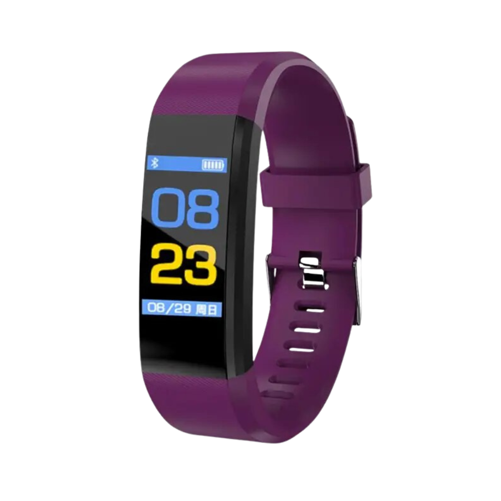 Fitness Smartwatch mit Aktivitätstracker | Herzfrequenz, Blutdruck, Schlafanalyse | USB-Akku, 0,96-Zoll-Display, 5 Farben 12