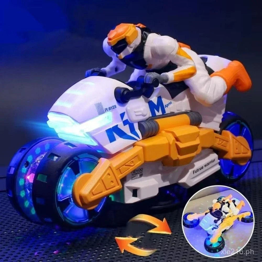 Moto acrobatica per bambini | con funzione di trasformazione | da moto a action figure | RoboMoto