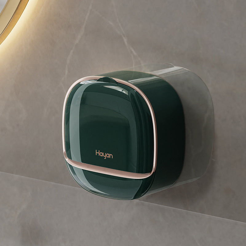Vodotěsná mýdlenka | Odkapávací box na montáž na zeď | Kompaktní a úsporná na místo | Cleanlodge