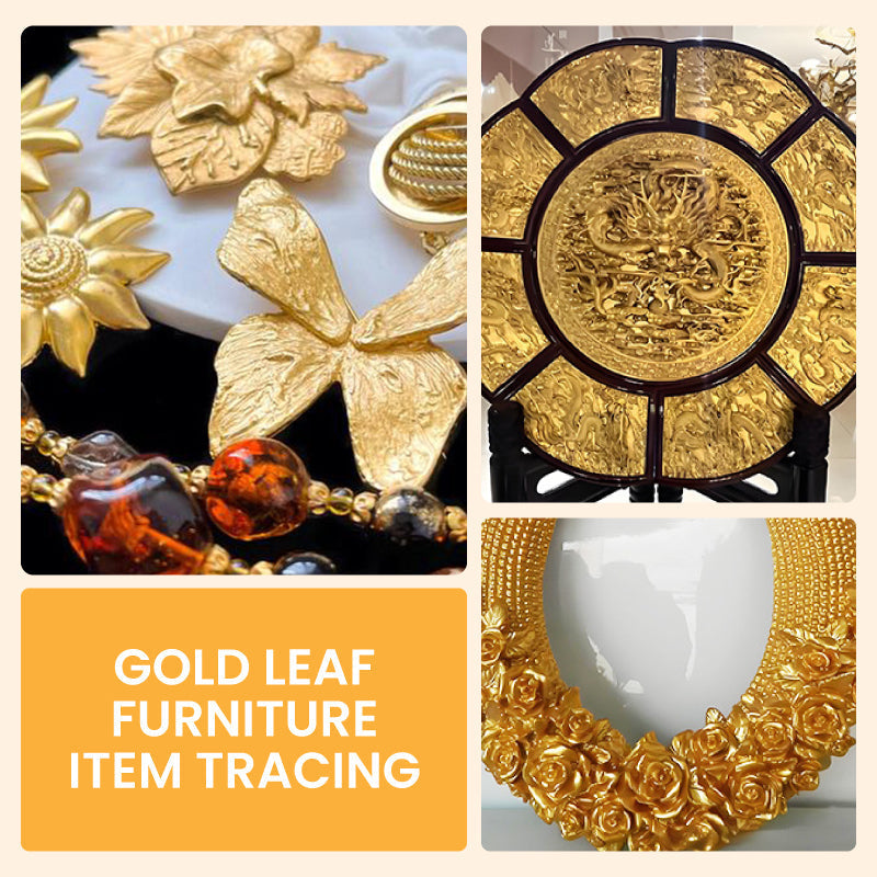 Glitzernde Hellgoldene Lackfarbe | Wasserbasis | Metallischer Goldglanz | LustreGold