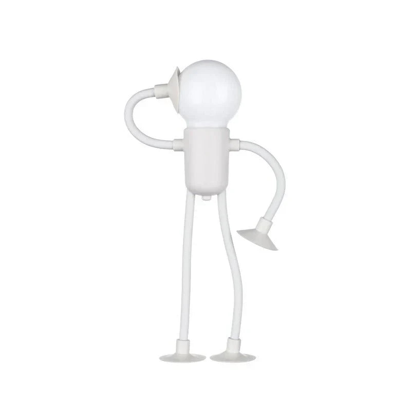 LED Leuchte mit Saugnapf-Armen | Flexibel Verstellbar, Kabellos & Wiederaufladbar | Für Laptop, Regal und Bett 9