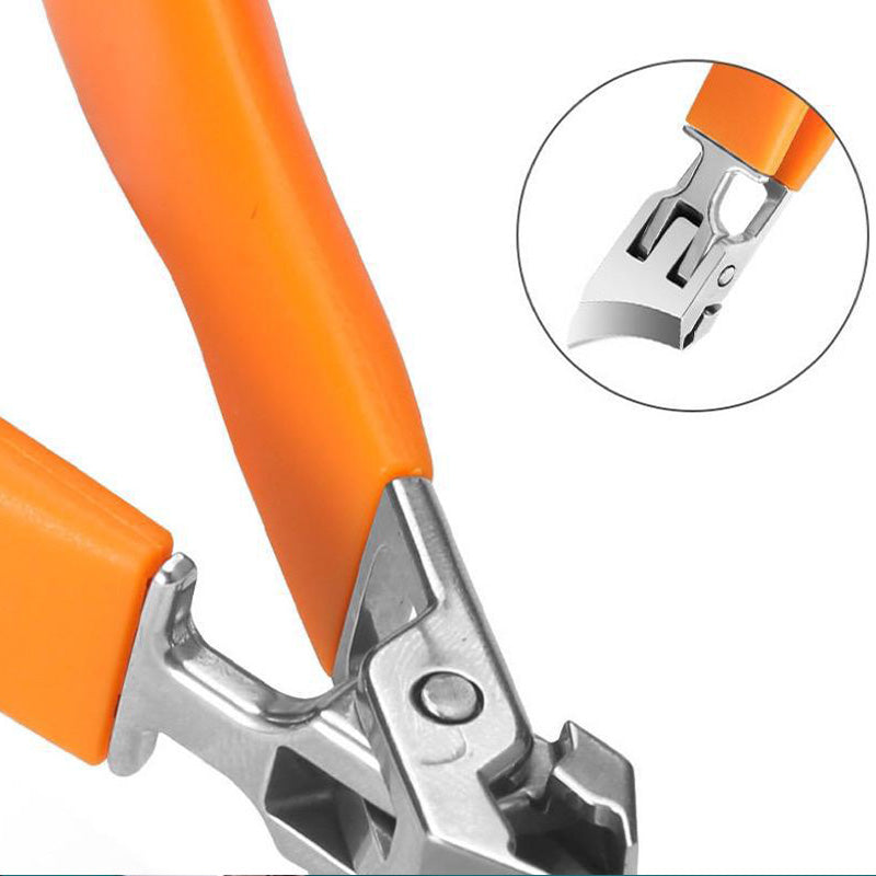 Corta-unhas largo | com recipiente de recolha | para unhas espessas e unhas dos pés | PreciCut