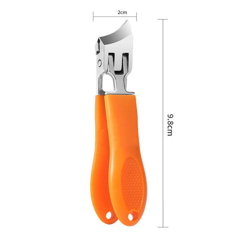 Corta-unhas largo | com recipiente de recolha | para unhas espessas e unhas dos pés | PreciCut