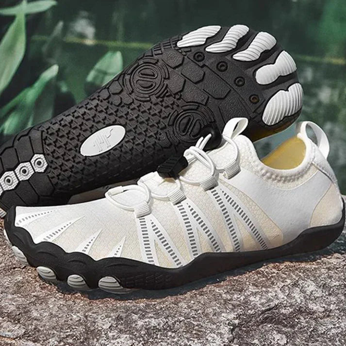 Chaussures aquatiques | Respirantes avec semelle en caoutchouc antidérapante | Légères et à séchage rapide | AquaStride
