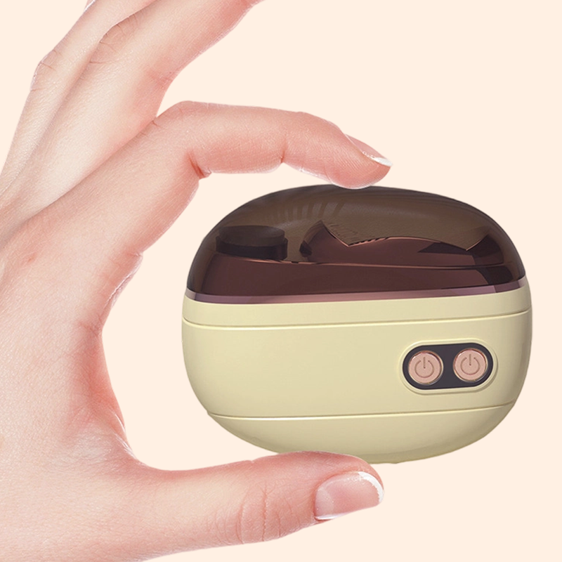 Intelligens elektromos 2 az 1-ben körömvágó | Vág és reszel, 360°-os csiszolás | LED-fény, USB-akkumulátor | NailEase