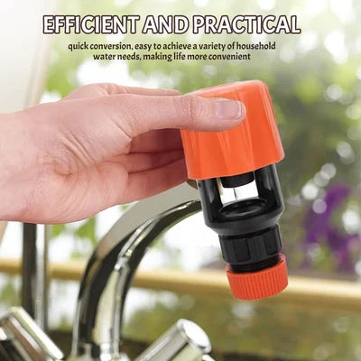 Adaptateur de raccordement de robinet | Sans outil | Pour le jardin, le lavage de voiture et le nettoyage | TapLink