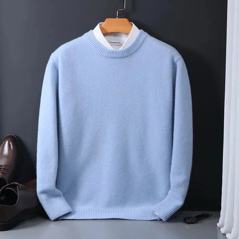 Kaschmirpullover mit Rundhalsausschnitt | Feine Strickware in gerader Schnittform | Weich, atmungsaktiv und angenehm wärmend 1
