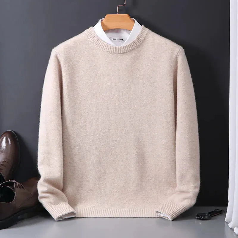 Kaschmirpullover mit Rundhalsausschnitt | Feine Strickware in gerader Schnittform | Weich, atmungsaktiv und angenehm wärmend 8