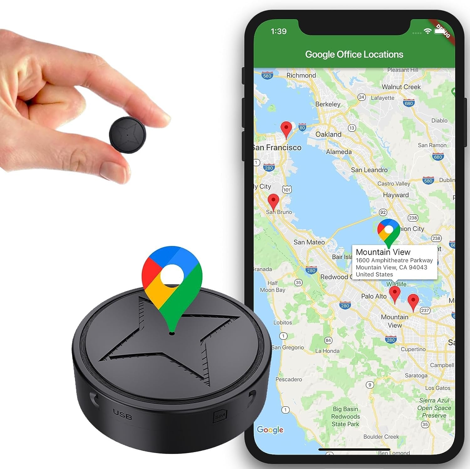 Magnetické GPS lokátory | Sledovanie v reálnom čase | so silným magnetickým uchytením | Trackora