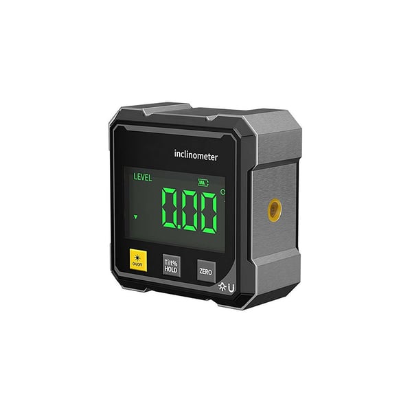 Digitális lézeres szögmérő | Négyoldalas mágnes | USB-s akkumulátor | AngleMaster