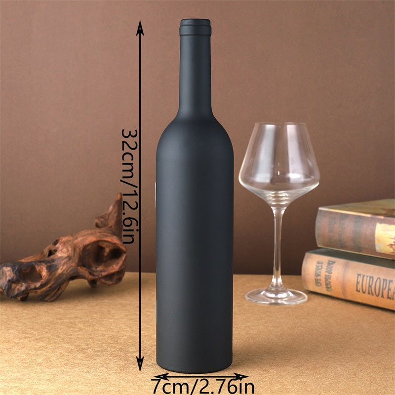 Wein Geschenkset Edelstahl & Aluminium 5-teilig | Flaschenbox mit Magnetverschluss | Ideales Geschenk für Weinliebhaberinnen 8