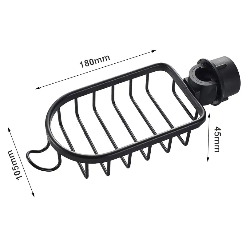 Shower Shelf | Clips onto Faucet | Installed Without Drilling | DripRack