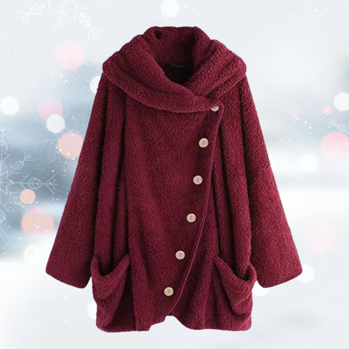 Alessandra™ - Die neue Mode Nach unten drehen Plüsch Weste Jacke